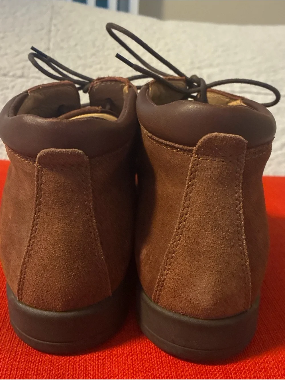 Bally Pitaval Suede Chukka Boots Brown Made in Italy Men's Size 8 1/2 D